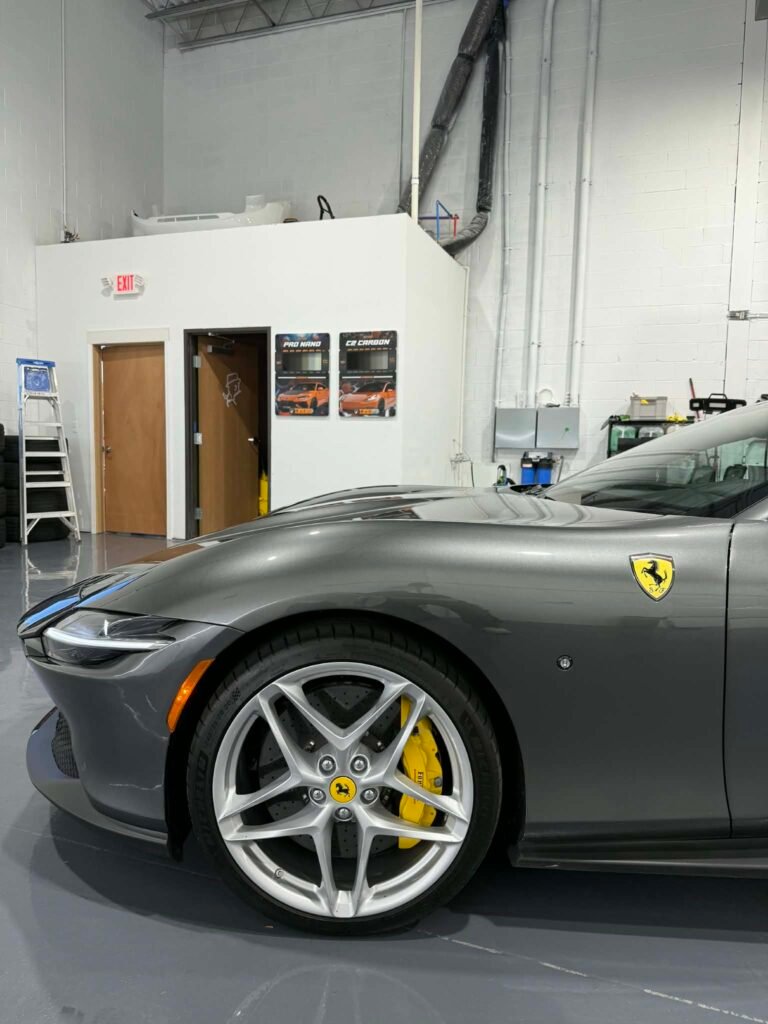 2024 Ferrari Roma paint protection film in clinton township