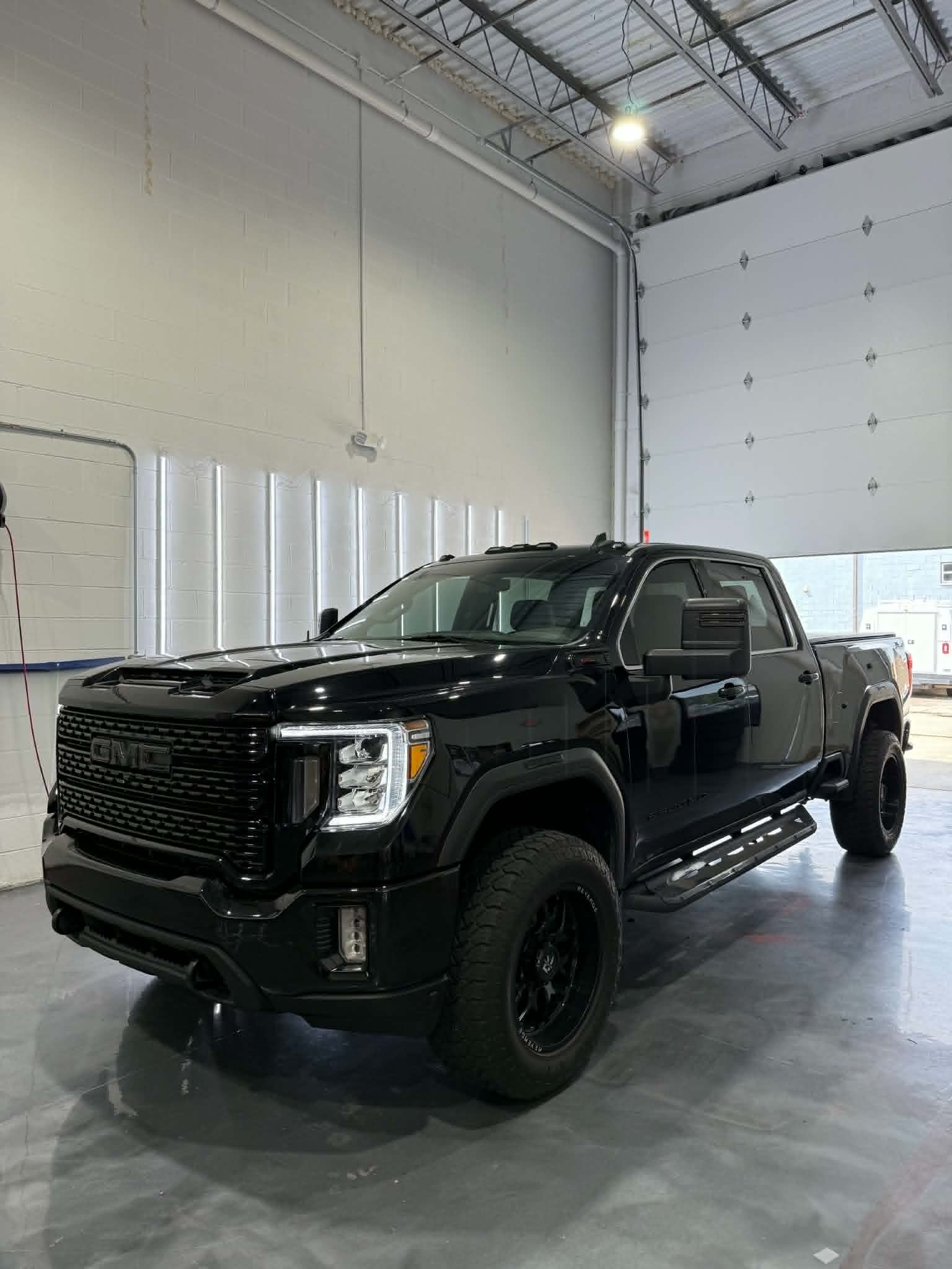 Chrome delete on bumper trims in Michigan