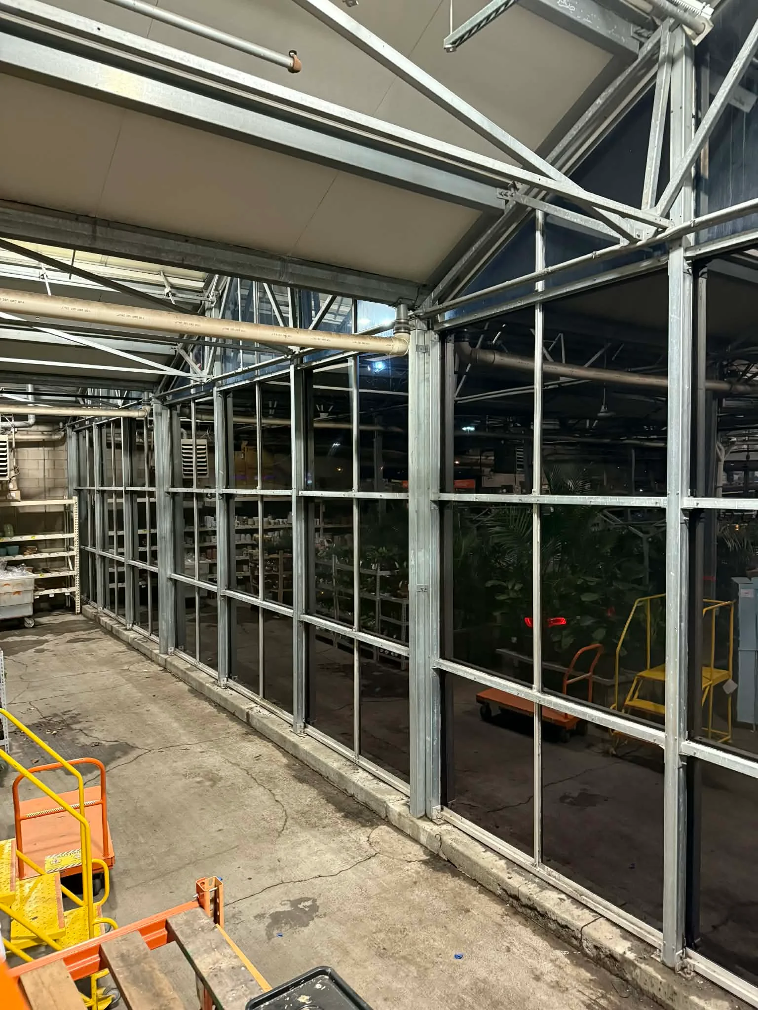 picture of regular commercial window tint installed by Vinyl Mafia in Macomb County